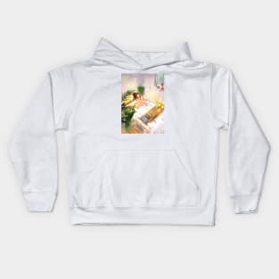 Having some me time Kids Hoodie